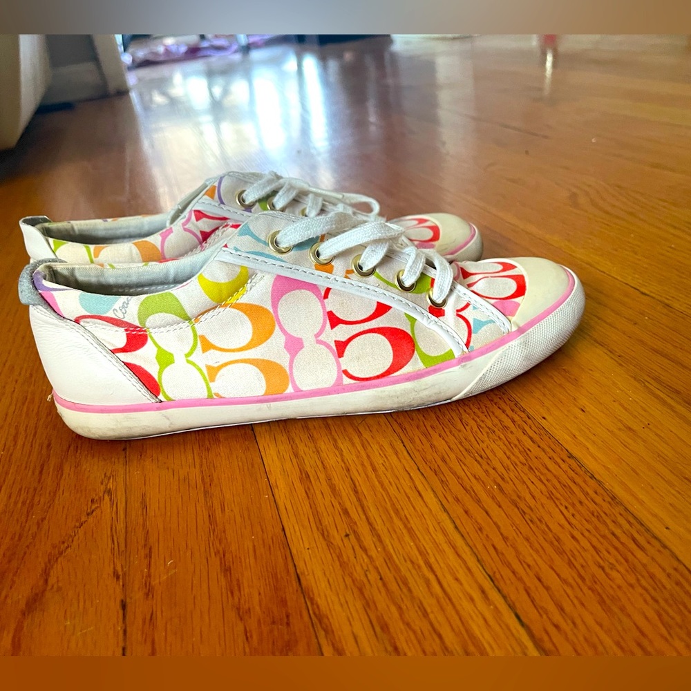 Coach multicolor low sneaker